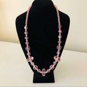 Pink Beaded Necklace